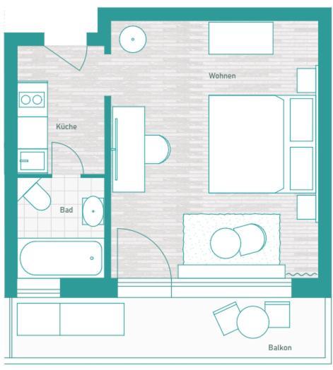 Livingroom Mathildenhoehe Darmstadt Exterior foto